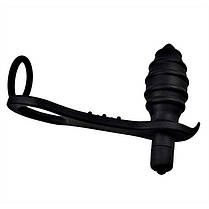 Унікальний Вібромасажер для анальної стимуляції та масажу простати 10-ти частотний 3.6 см - Чорний, фото 2