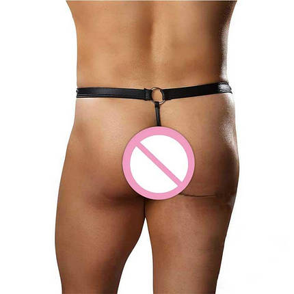 Чоловічі латексні стринги XL-XXL, фото 2