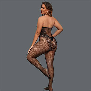 Сексуальний бодистокінг із відкритим доступом і відкритою спиною L-XXL — Еротична білизна, фото 2