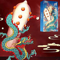 Презервативи із шипами супертонкий OLO Nine Dragon 2 шт., фото 3