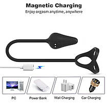 Вібро масажер простати Funtasmo з ерекційним кільцем і пультом Д/К, фото 3