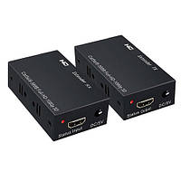 Оригінал! Подовжувач HDMI по RJ45 витій парі активний, до 60м - Вища Якість!