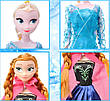 Ляльки Ельза та Анна 28 см з Олафом з мультфільму "Крижане серце" Frozen — набір ляльок Ельза і Анна у класичних вбраннях,, фото 7