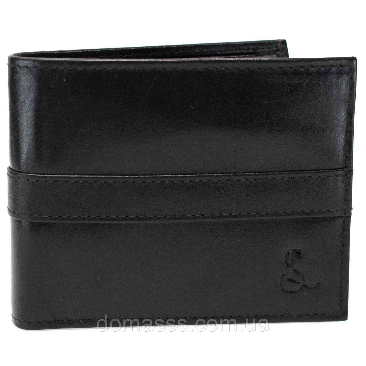 Портмоне чоловіче шкіряне Semi Line RFID Black (P8265-0), фото 1