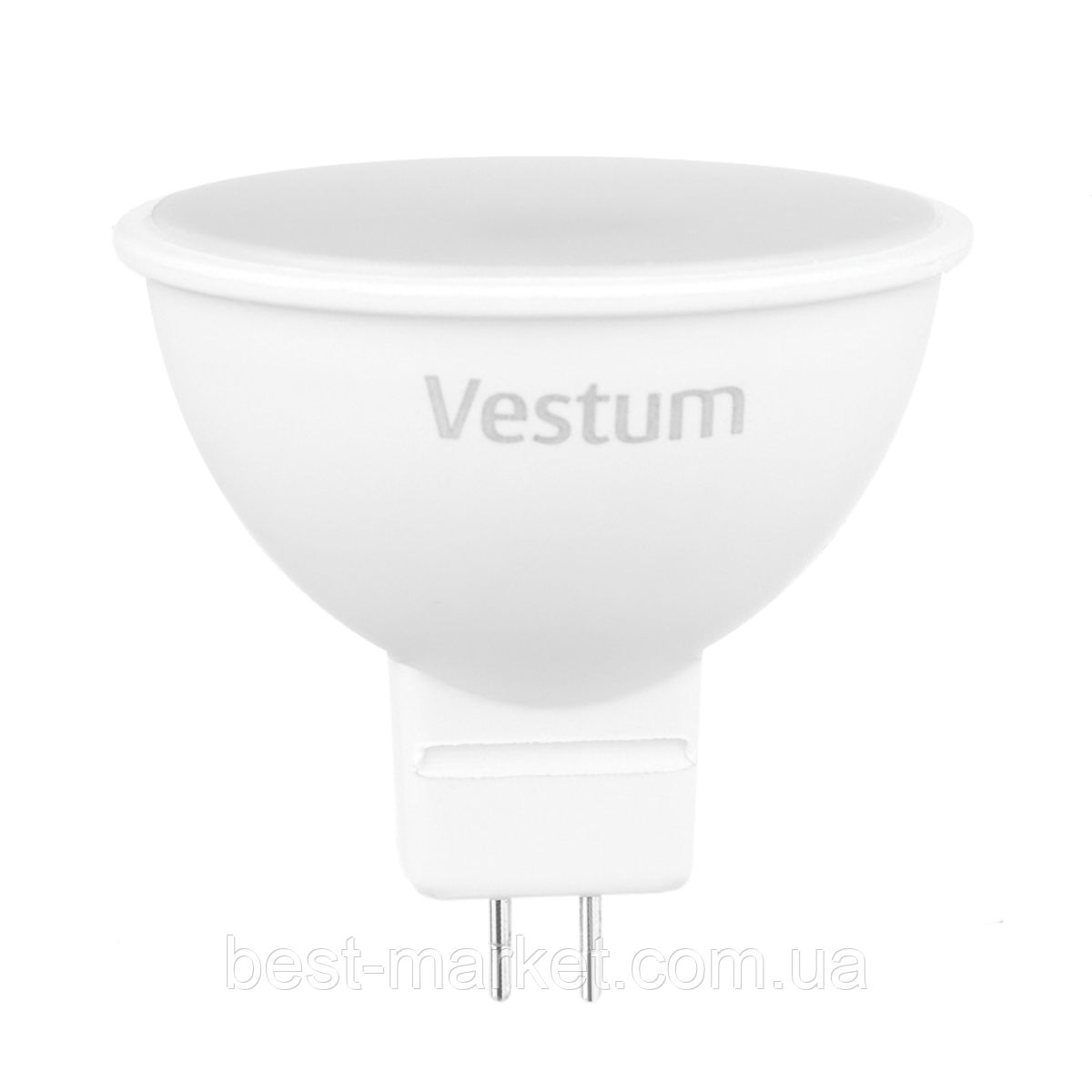 Світлодіодна лампа Vestum MR16 3W 4100K 220V GU5.3 1-VS-1501, фото 1