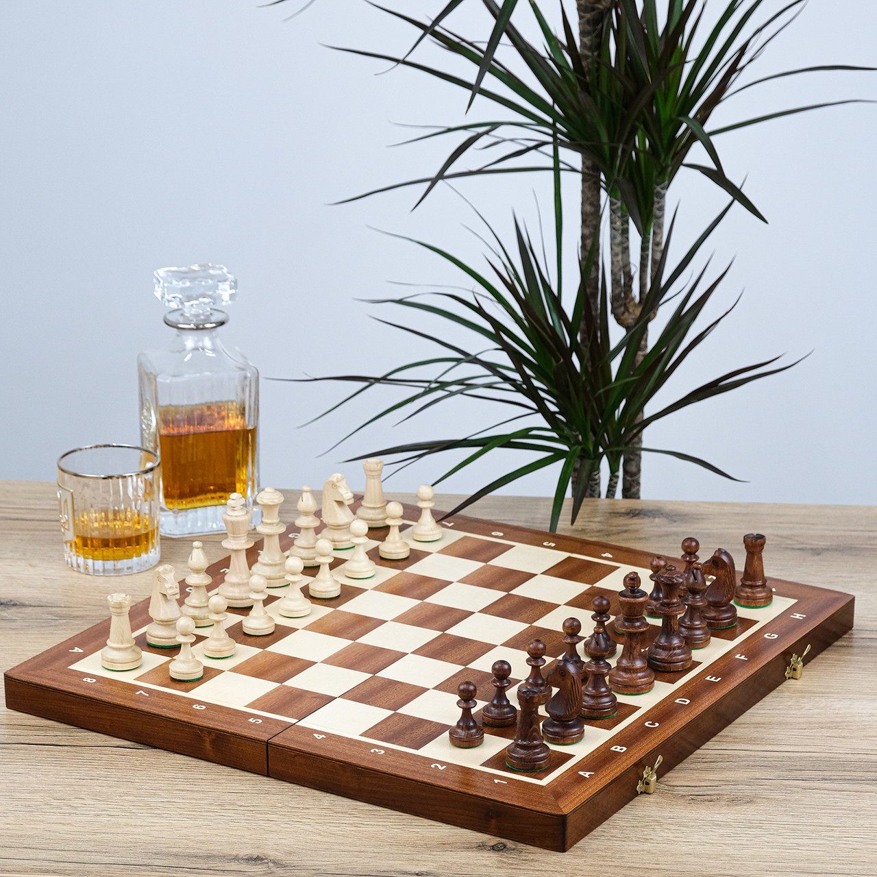 Шахи Турнірні з інкрустацією-5 490*490 мм Гранд Презент СН 95, фото 1