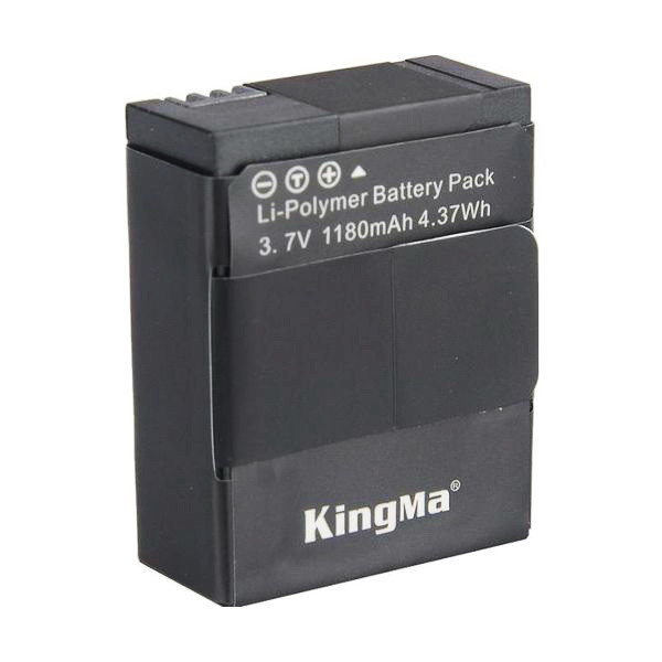 Aкумулятор KingMa AHDBT-201, AHDBT-301, AHDBT-302 для GoPro Hero 3, 3+ (1180 мА·год)