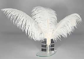 Стрічка репсова з атласом бузкова 4,0 см 25 ярд