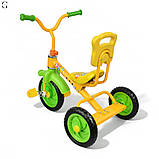 Триколісний дитячий велосипед Bambi з EVA колесами та регульованим сидінням (1,5–3 роки), фото 4