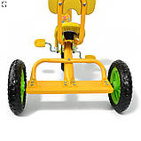 Триколісний дитячий велосипед Bambi з EVA колесами та регульованим сидінням (1,5–3 роки), фото 9