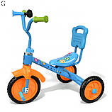 Триколісний дитячий велосипед Bambi з EVA колесами та регульованим сидінням (1,5–3 роки), фото 5