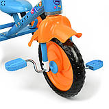 Триколісний дитячий велосипед Bambi з EVA колесами та регульованим сидінням (1,5–3 роки), фото 8