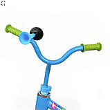 Триколісний дитячий велосипед Bambi з EVA колесами та регульованим сидінням (1,5–3 роки), фото 9