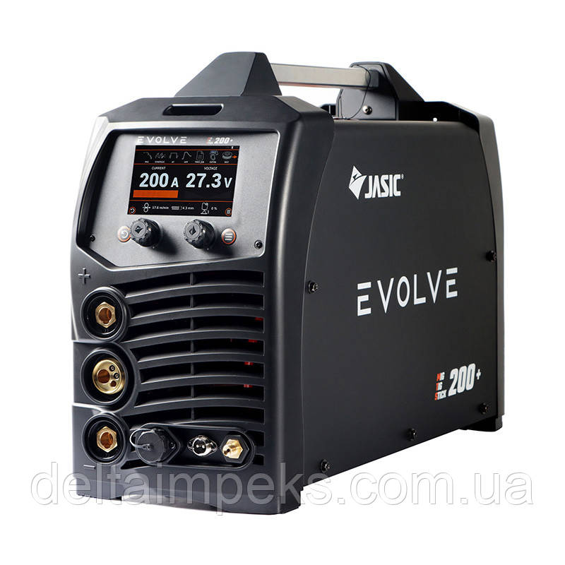Зварювальний інвертор Jasic MIG-200P (N2D2) Evolve для професійного MIG/MAG, TIG, MMA зварювання