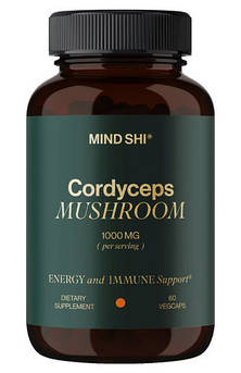 Mind Shi Cordyceps Mushroom 1000 mg 60 капсул