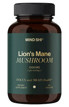 Mind Shi Lion's Mane Mushroom 1000 mg 60 капсул