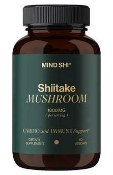 Mind Shi Shiitake Mushroom 1000 mg 60 капсул