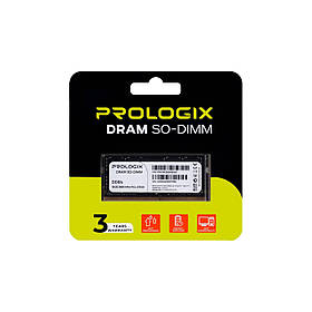 Модуль пам`ятi SO-DIMM 16GB/2666 DDR4 Prologix (PRO16GB2666D4S)