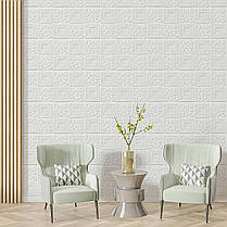 Самоклеюча декоративна настінно-стельова 3D панель фігури 700х700х5мм (114) SW-00000006, фото 5