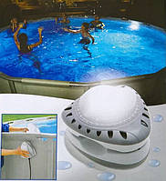 LED-лампа Intex 28698 (для басейну, настінна, кріплення: магнітне, живлення: електромагнітна індукція, 7 кольорів) [Склад