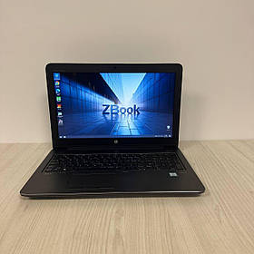 Б/в Ноутбук HP ZBook 15 G3 15.6" 1920x1080| Core i7-6700HQ| 32 GB RAM| 512 GB SSD| Quadro M2000M 4GB