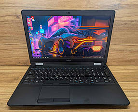 Б/в Ноутбук Dell Latitude E5570 15.6" 1920x1080| Core i5-6300U| 8 GB RAM| 240 GB SSD| HD 520