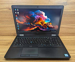Б/в Ноутбук Dell Latitude E5570 15.6" 1920x1080| Core i5-6440HQ| 8 GB RAM| 240 GB SSD| HD 520