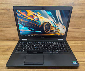 Б/в Ноутбук Dell Latitude E5570 15.6" 1920x1080| Core i5-6440HQ| 16 GB RAM| 512 GB SSD| Radeon R7 M370 2GB