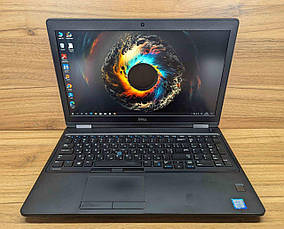 Б/в Ноутбук Dell Latitude 5580 15.6" 1920x1080| Core i5-7300U| 8 GB RAM| 240 GB SSD| HD 620