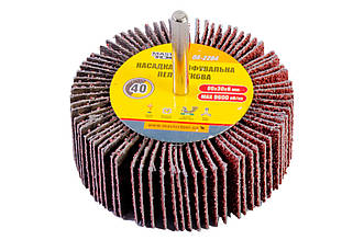 Круг пелюстковий в оправці Mastertool 80 х 30 мм Р40 (08-2284)