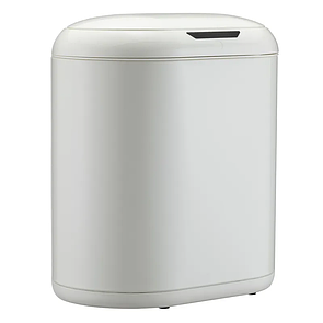 Відро для сміття сенсорне овальне Mixxus Premium Topper-TC0112 White 12 л колір білий (MI7082)