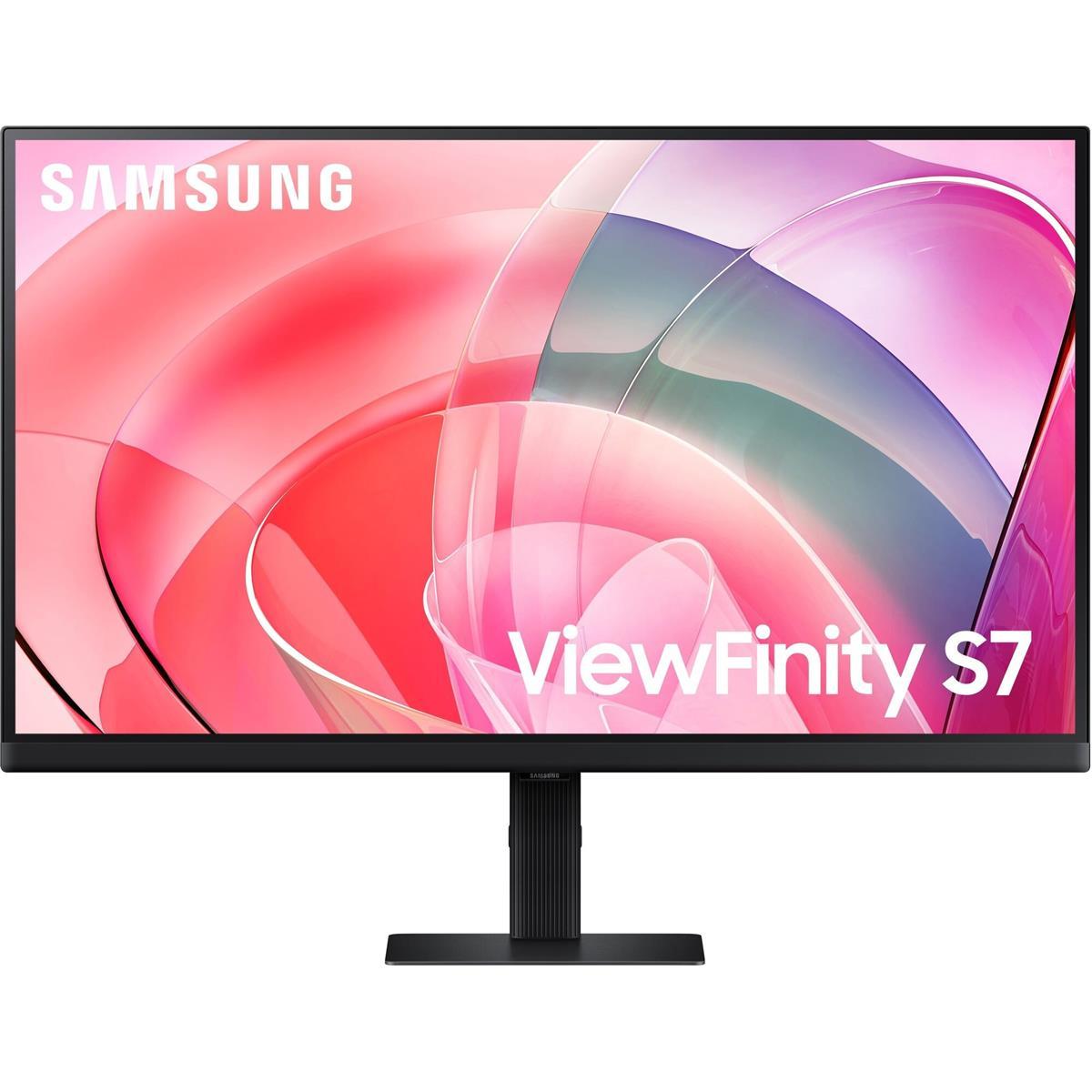 Монітор Samsung 27" ViewFinity S7 (LS27D700EAIXUA) IPS Black, фото 1