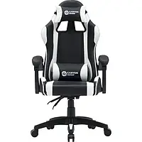 Ігрове крісло Canyon Core SGCH2 Black White (CNE-SGCH2W)