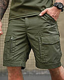 Польовийні міські шорти GEN 3 олива ріп-стоп ПП7724 ТМ, фото 2