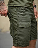 Польовийні міські шорти GEN 3 олива ріп-стоп ПП7724 ТМ, фото 5