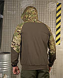 Польова куртка ARMOR олива + мультикам вставки демісезон ПП7751 ТМ, фото 4