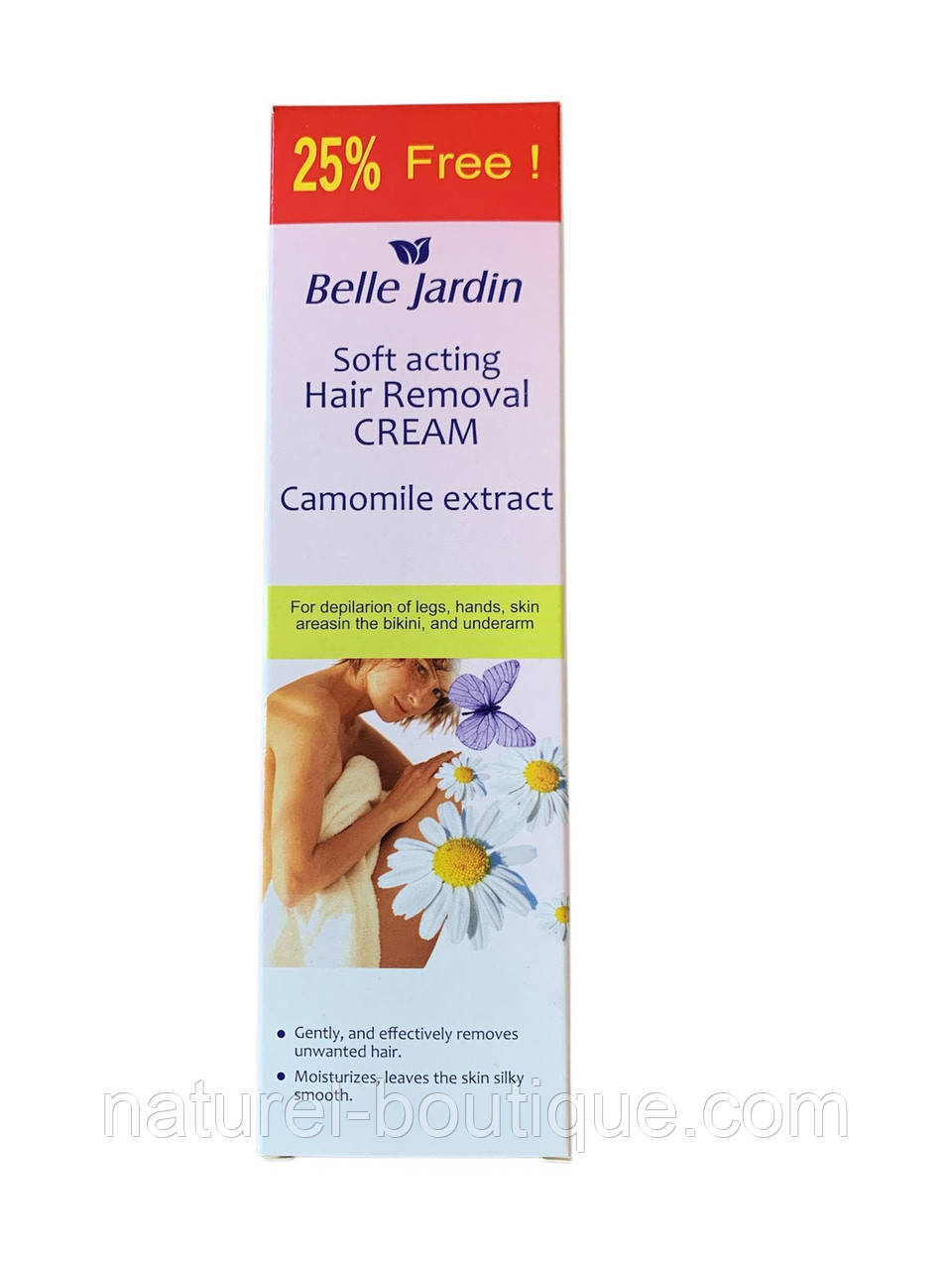 Крем для депіляції Belle Jardin з екстрактом Ромашки швидкодійний, фото 1
