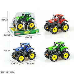 Іграшка Трактор 9870A  інерц 3 кольори слюда 126*82*95см дитяча