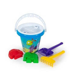 Іграшка Ведро №11 Классик +песоч набор 1280 Бамсик дитяча