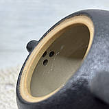 Чайник заварювальний глиняний Сі Ши покриття з каоліном «під камінь» (170мл), фото 4