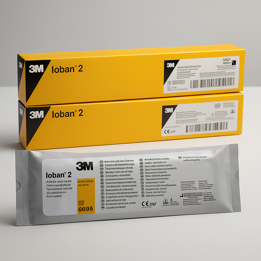 Антимікробна плівка для хірургічного поля 3M™ Ioban™ 2, 10×20 см, стерильна, 1 шт