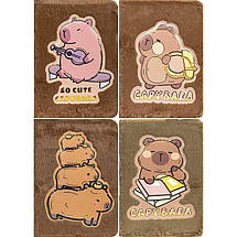 Блокнот А-5 80арк. Хутряна обк. 5159/5161/5162 mix, фото 5