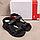 Чоловічі шкіряні сандалі NB Black, фото 5