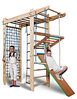 Масажний валик SNS 33 см фіолетовий EVASX3-33-purple+