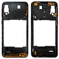 Рамка корпусу Samsung Galaxy A40 2019 A405F (чорна)