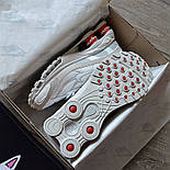 Кросівки чоловічі Nike Shox x Supreme Ride 2 SP "White" весна-літо-осінь білі. Живе фото, фото 3