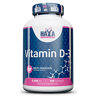 Вітамін Д3 HayaLabs Vitamin D-3 / 5000 IU - 100 softgels