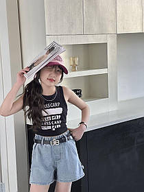 Шорти джинсові для дівчаток, 120-160 рр., No 002040