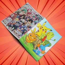 Зошиті Аніме Pokemon