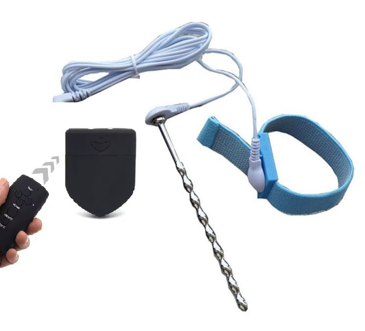 Електричний стимулятор члена та уретри ElectricPower2 з дистанційним керуванням, фото 1